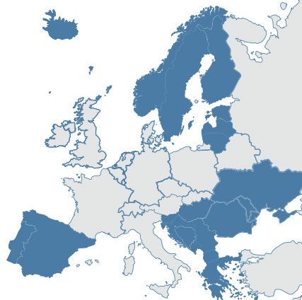 
					Mapa regionu doradcy: Ewa					