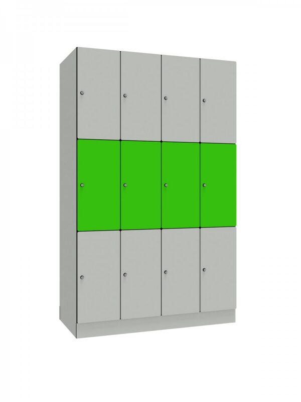 Szafka skrytkowa z HPL