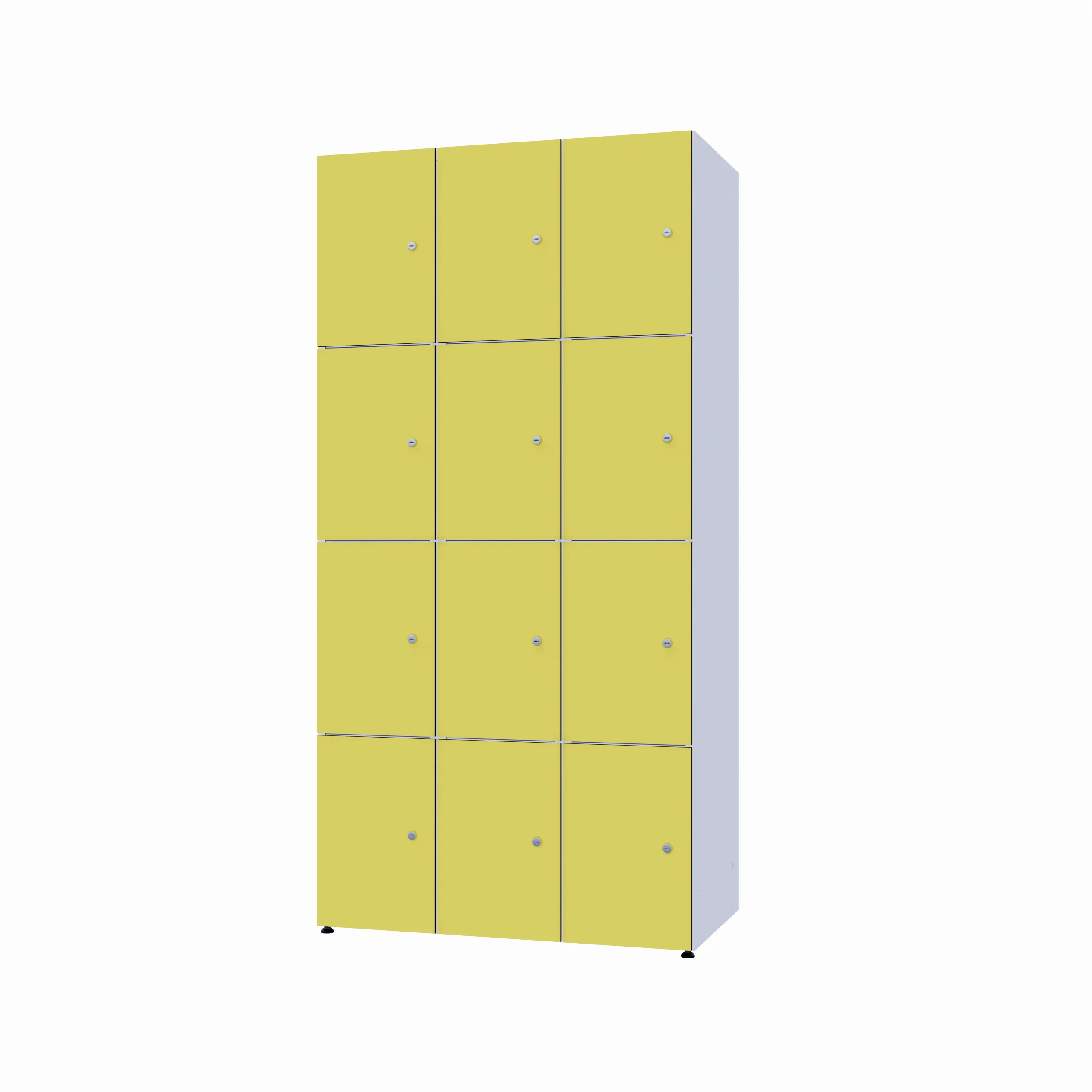 Modułowa szafka metal z HPL - Combo 4 poziomy - obrazek 75