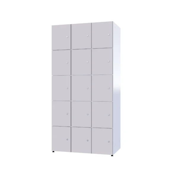 Depozytowa szafka metal z HPL - Combo