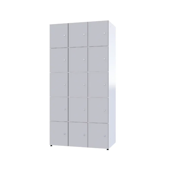 Depozytowa szafka metal z HPL - Combo