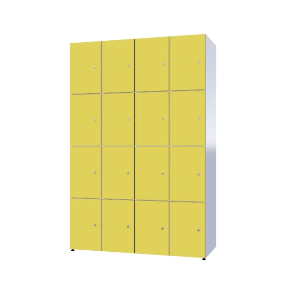 Modułowa szafka metal z HPL - Combo 4 poziomy