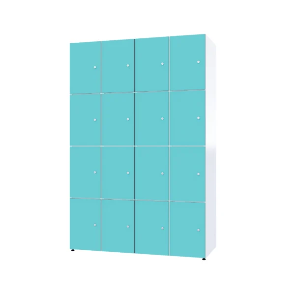 Modułowa szafka metal z HPL - Combo 4 poziomy