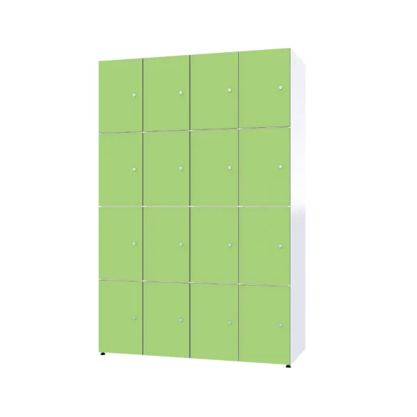 Modułowa szafka metal z HPL - Combo 4 poziomy