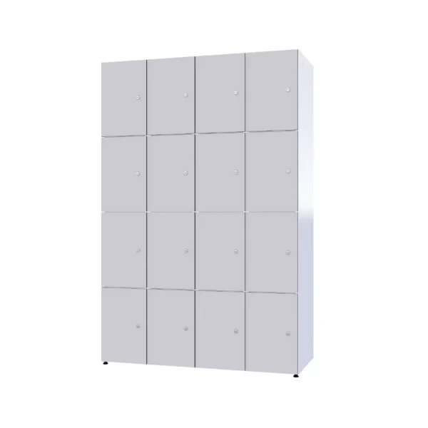 Modułowa szafka metal z HPL - Combo 4 poziomy