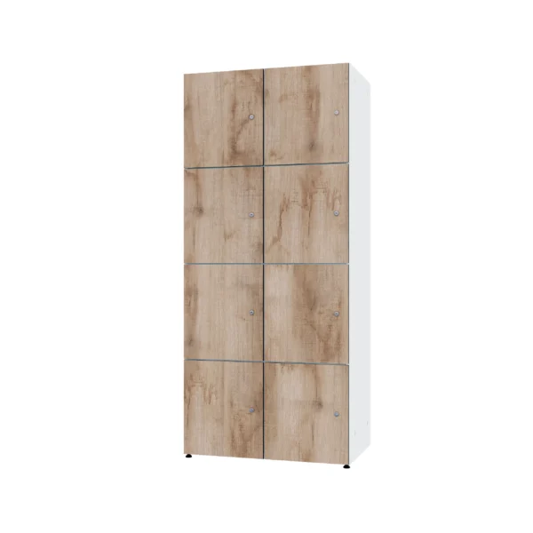 Modułowa szafka metal z HPL - Combo 4 poziomy