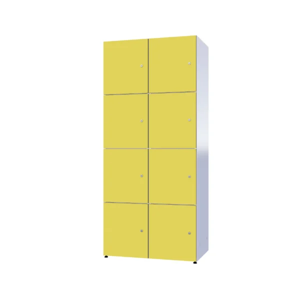 Modułowa szafka metal z HPL - Combo 4 poziomy