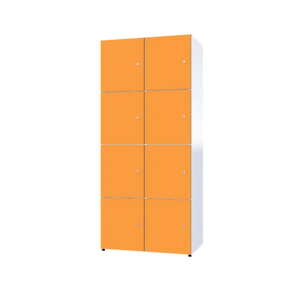 Modułowa szafka metal z HPL - Combo 4 poziomy