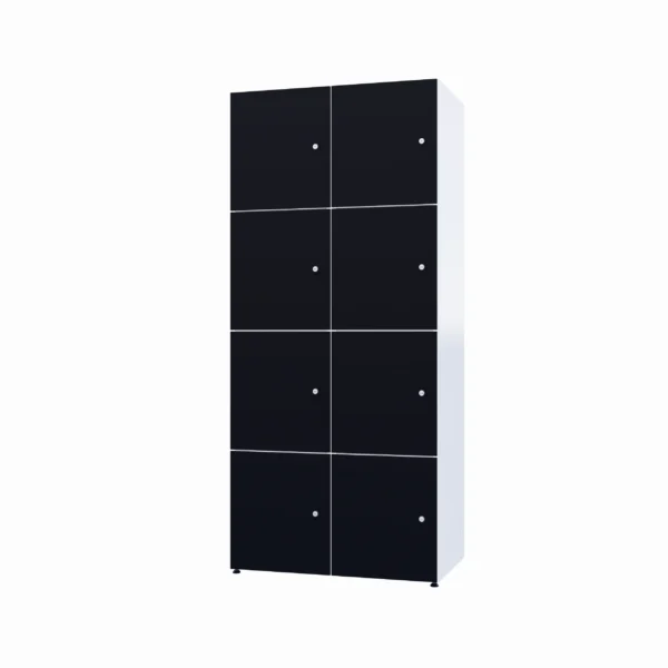 Modułowa szafka metal z HPL - Combo 4 poziomy