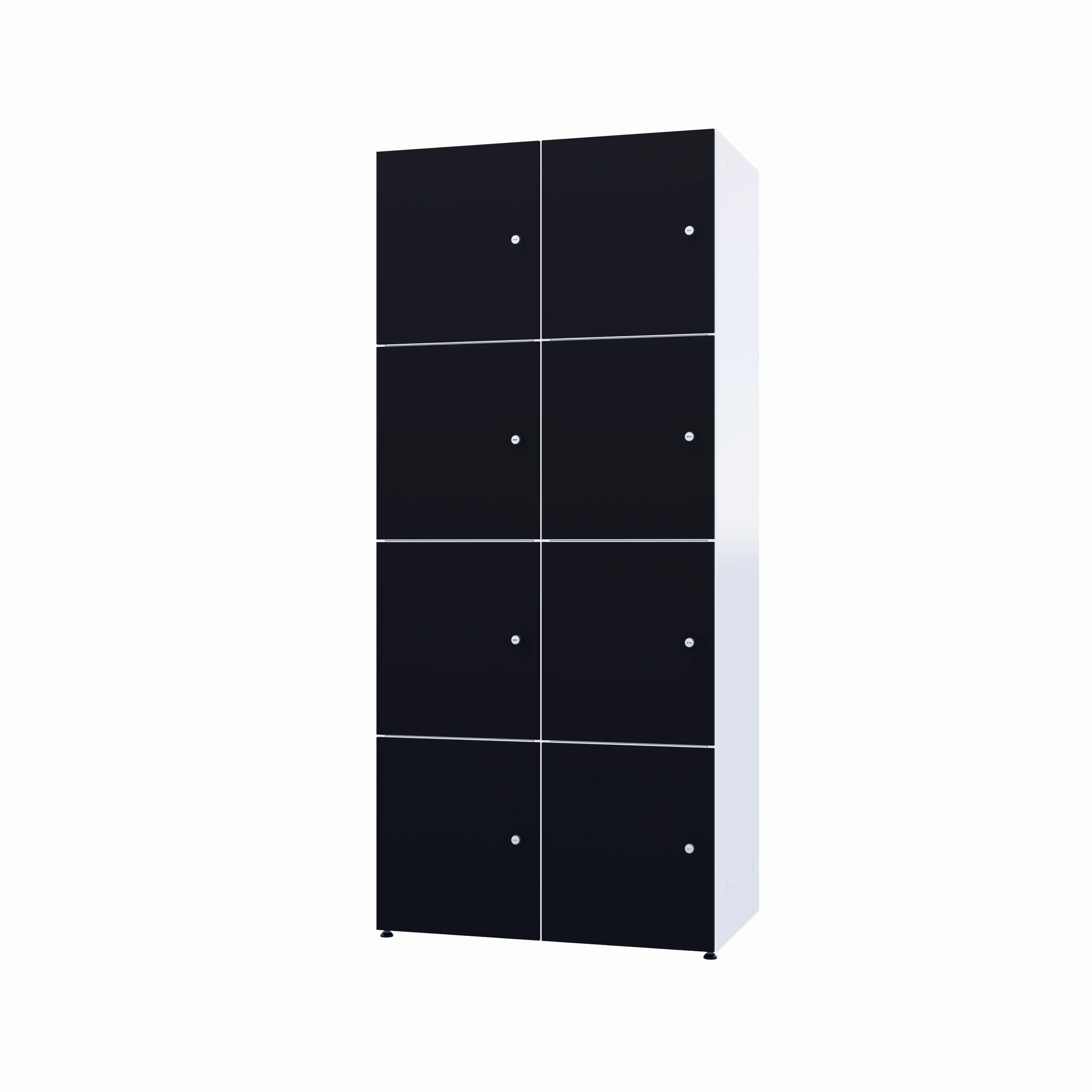 Modułowa szafka metal z HPL - Combo 4 poziomy - obrazek 50