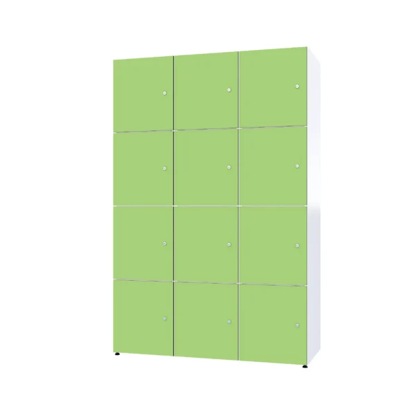 Modułowa szafka metal z HPL - Combo 4 poziomy