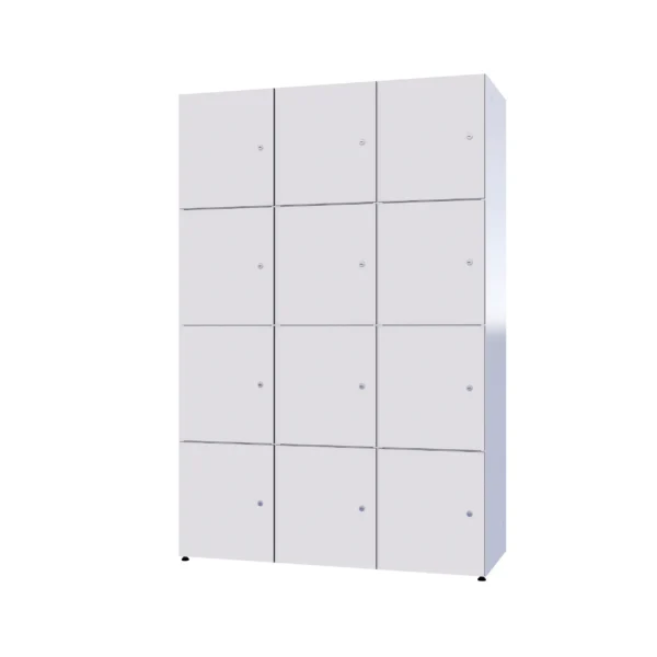 Modułowa szafka metal z HPL - Combo 4 poziomy