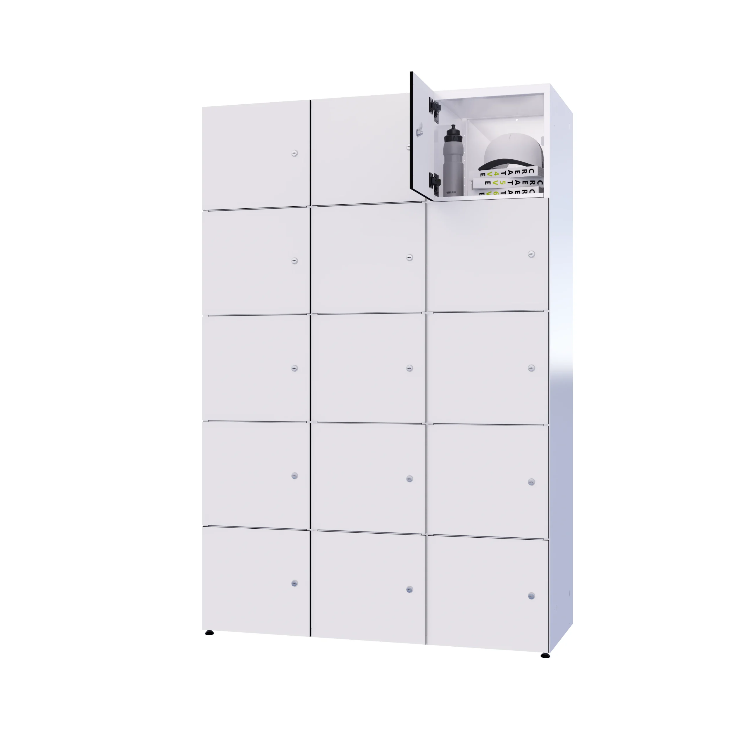 Depozytowa szafka metal z HPL - Combo - obrazek 77