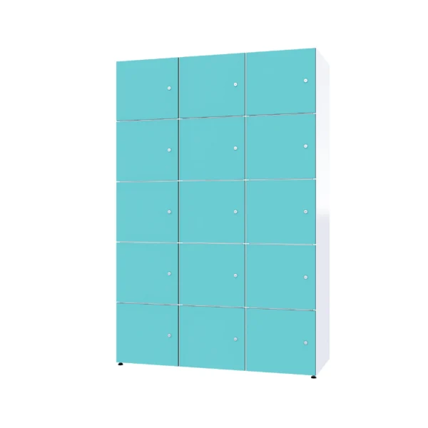 Depozytowa szafka metal z HPL - Combo