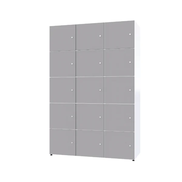 Depozytowa szafka metal z HPL - Combo