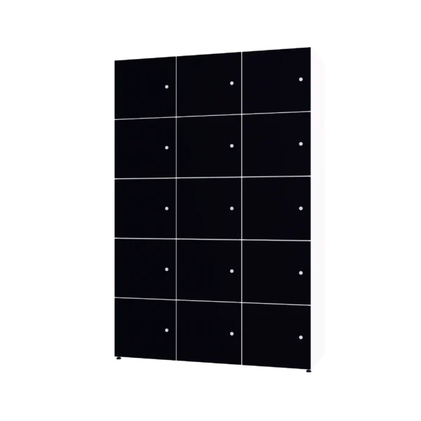 Depozytowa szafka metal z HPL - Combo