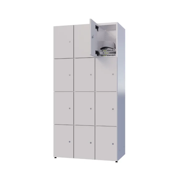 Modułowa szafka metal z LPW - Combo 4 poziomy