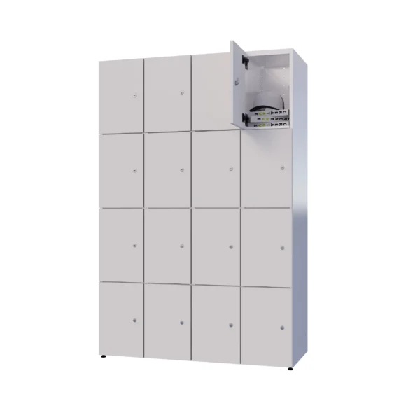 Modułowa szafka metal z LPW - Combo 4 poziomy