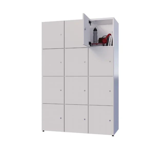 Modułowa szafka metal z LPW - Combo 4 poziomy