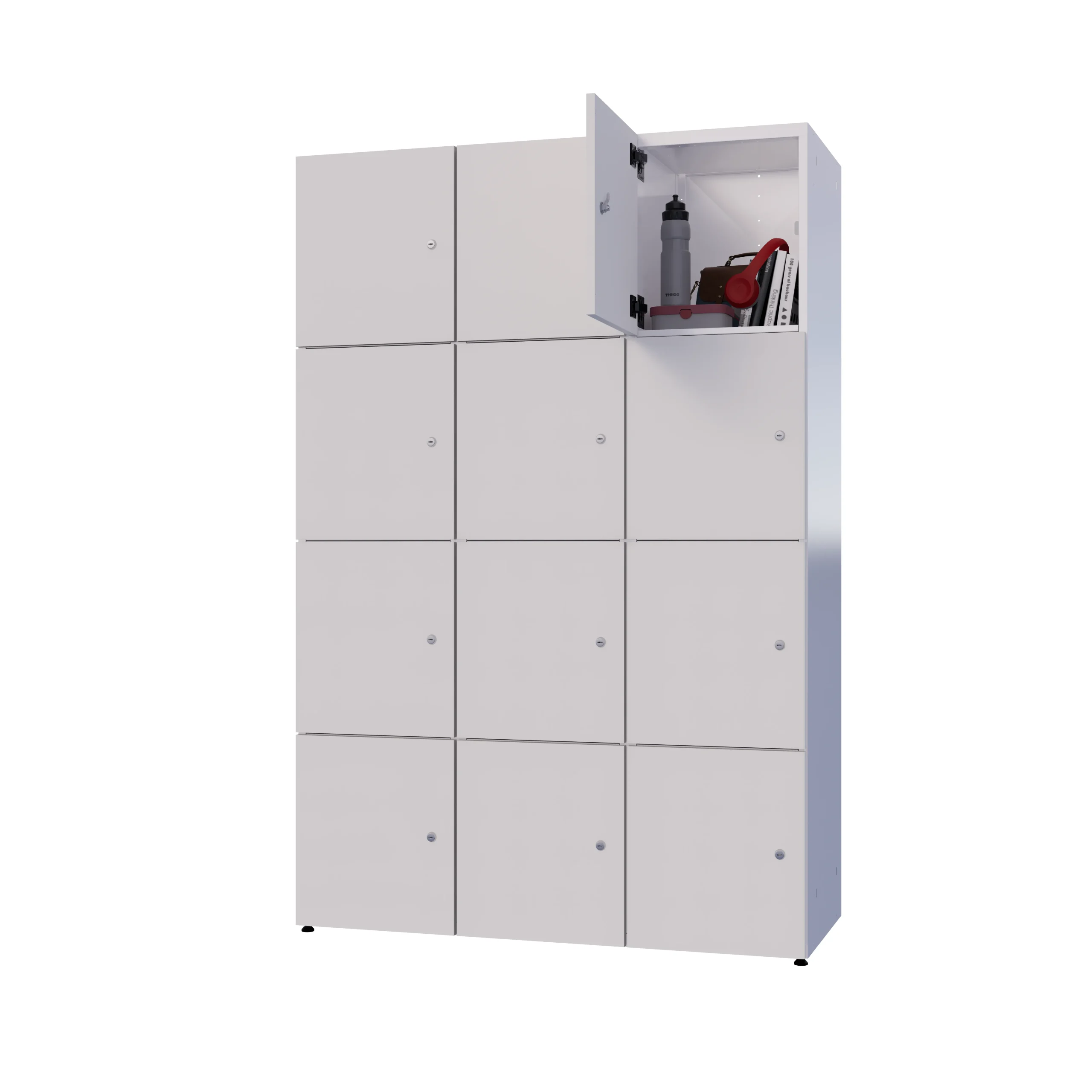 Modułowa szafka metal z LPW - Combo 4 poziomy - obrazek 32