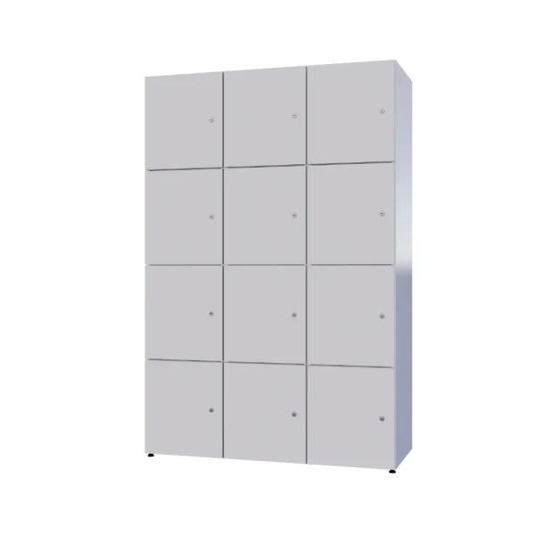 Modułowa szafka metal z LPW - Combo 4 poziomy