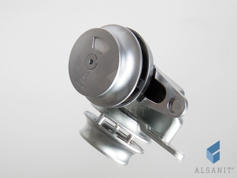 Zamek do kabin WC z gałką - AQUARI