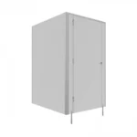 EXPRESS - 48 H - Kabiny WC z LPW -SOLARI 1 drzwi- TYP II narożnikowy