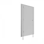 EXPRESS - 48 H - Kabiny WC z LPW- SOLARI 1 drzwi - TYP I pomiędzy ścianami