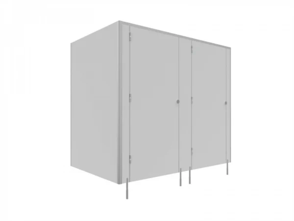 Kabiny WC z LPW -SOLARI 2 drzwi