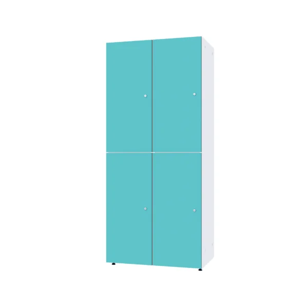 Modulární kovová skříňka s HPL