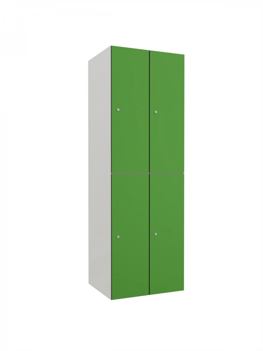 Vestiaires metalliques avec HPL