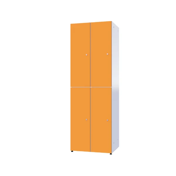 Armoire métallique modulaire avec HPL