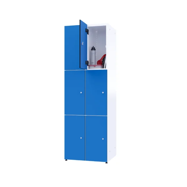 Armoire métallique modulaire avec HPL
