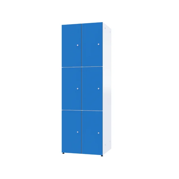Armoire métallique modulaire avec HPL
