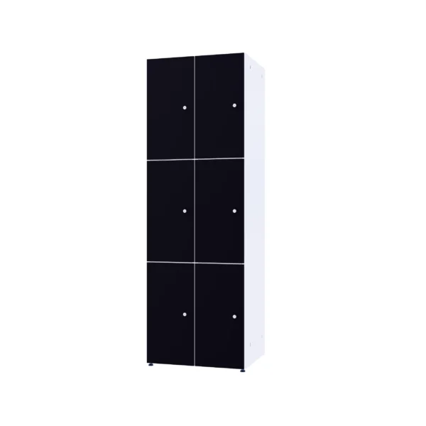 Armoire métallique modulaire avec HPL
