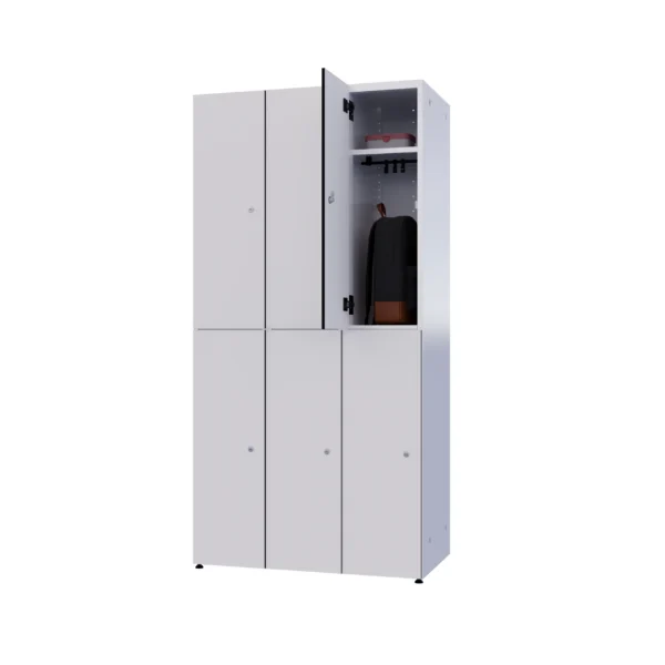 Armoire métallique modulaire avec HPL