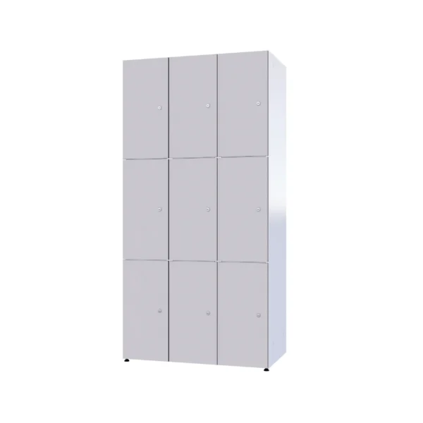 Armoire métallique modulaire avec HPL