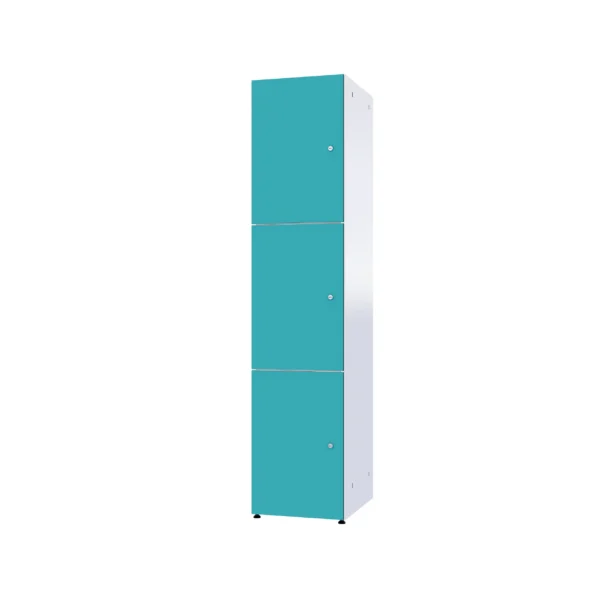 Armoire métallique modulaire avec HPL
