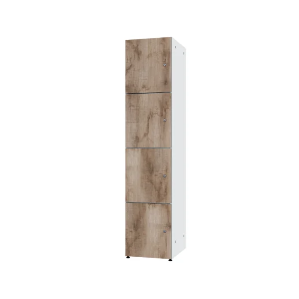 Armoire métallique modulaire avec HPL