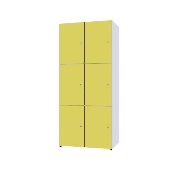 Armoire métallique modulaire avec HPL