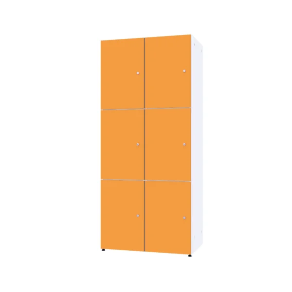 Armoire métallique modulaire avec HPL