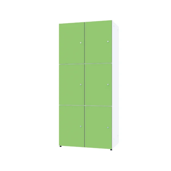 Armoire métallique modulaire avec HPL