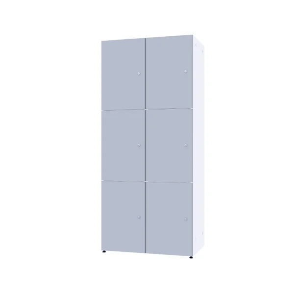 Armoire métallique modulaire avec HPL