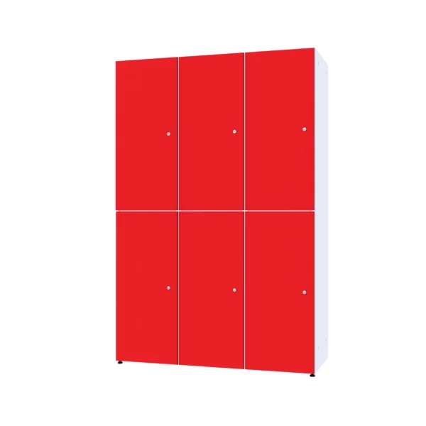 Armoire métallique modulaire avec HPL