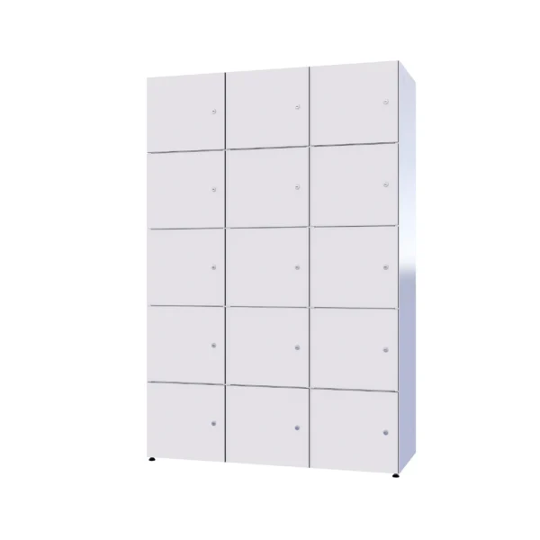 Depozytowa szafka metal z HPL - Combo