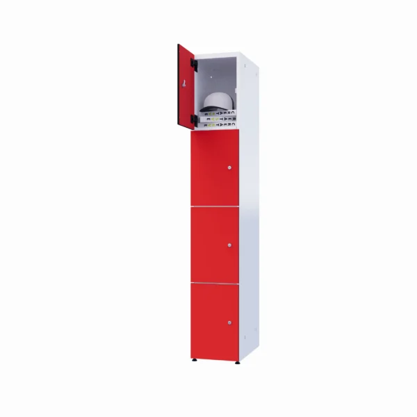 Modulaire metalen kast met HPL