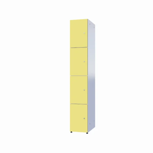 Modulaire metalen kast met HPL