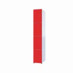 Modulaire metalen kast met HPL