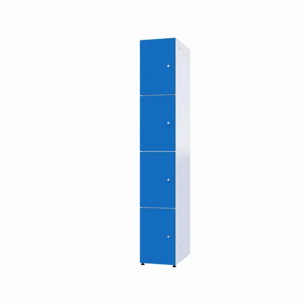 Modulaire metalen kast met HPL