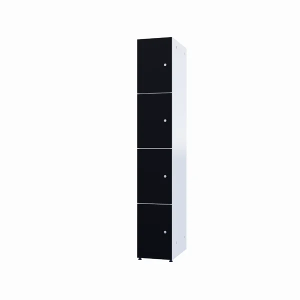 Modulaire metalen kast met HPL
